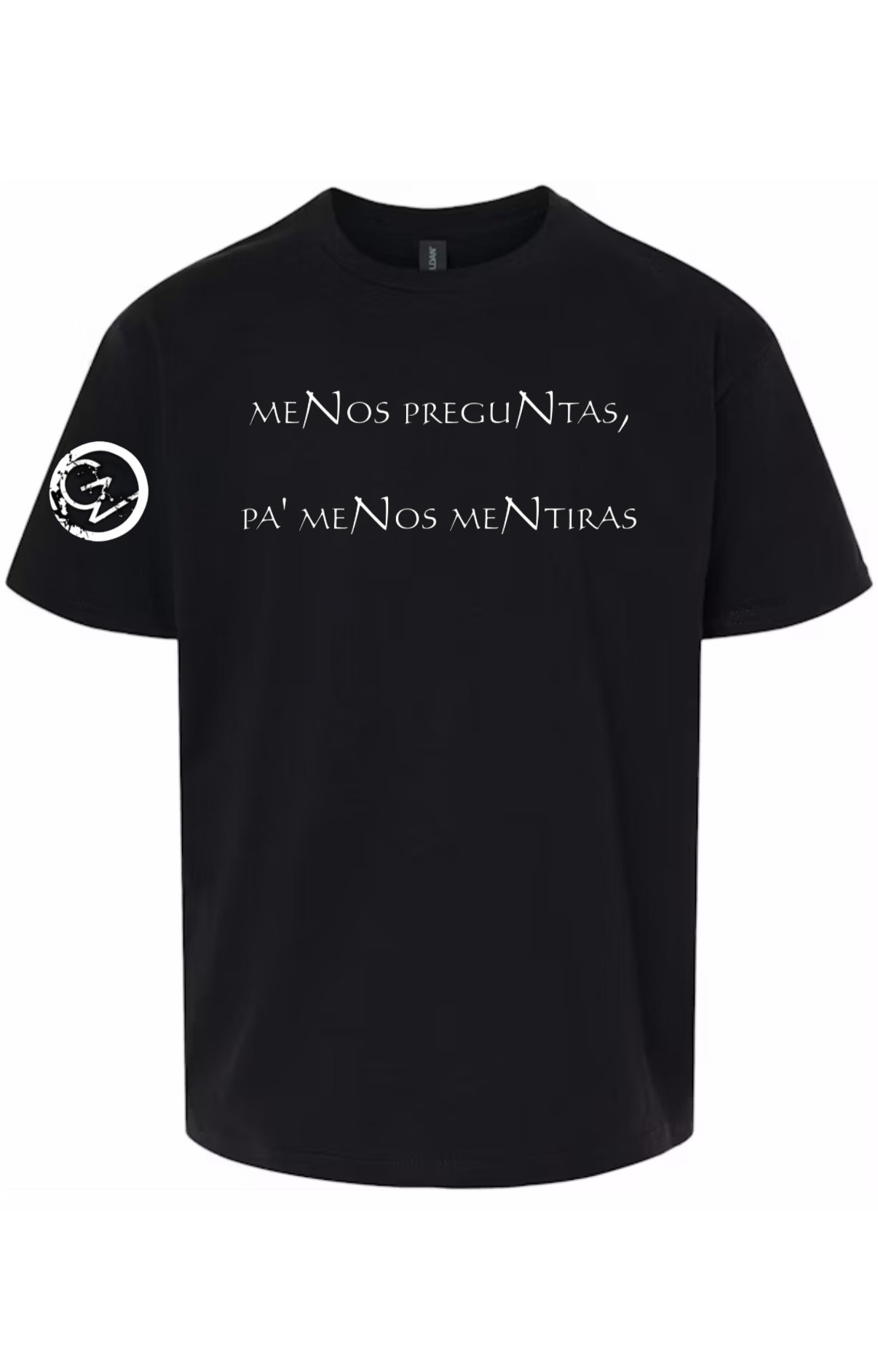 Camiseta Menos Preguntas Pa Menos Mentiras